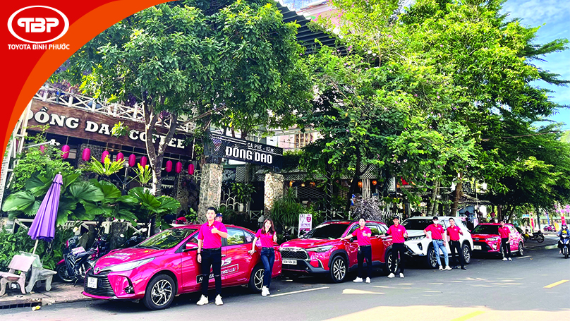 TOYOTA BÌNH PHƯỚC TỔ CHỨC THÀNH CÔNG CHƯƠNG TRÌNH LÁI THỬ XE TẠI THỊ BÌNH LONG