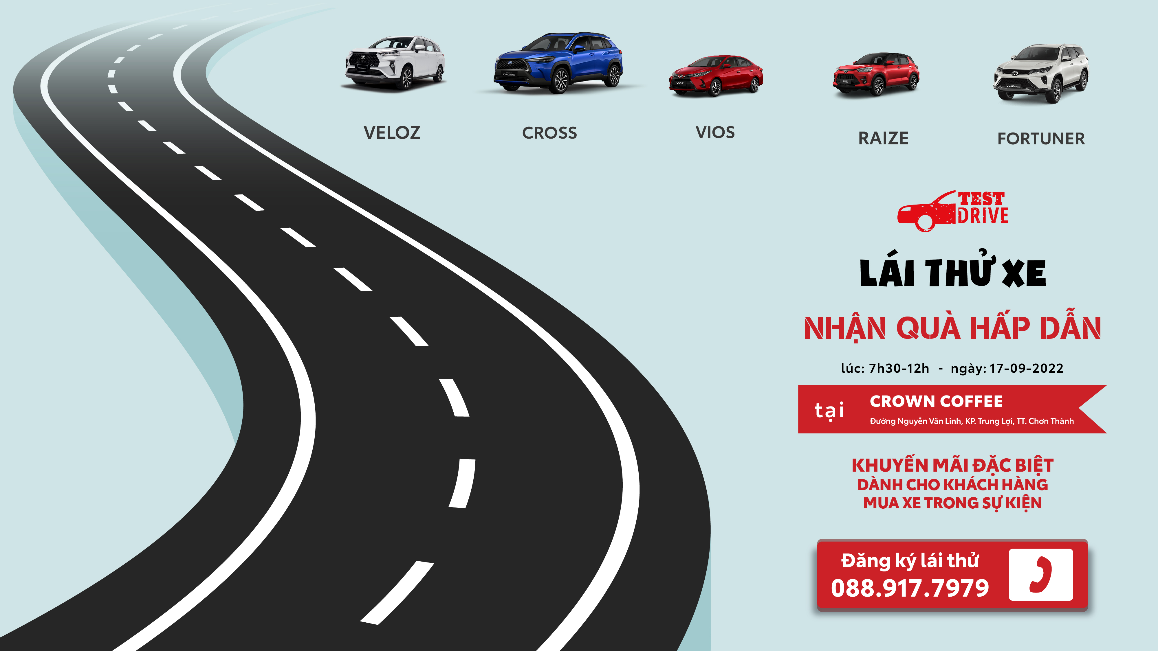  CHƯƠNG TRÌNH LÁI THỬ XE TẠI HUYỆN CHƠN THÀNH